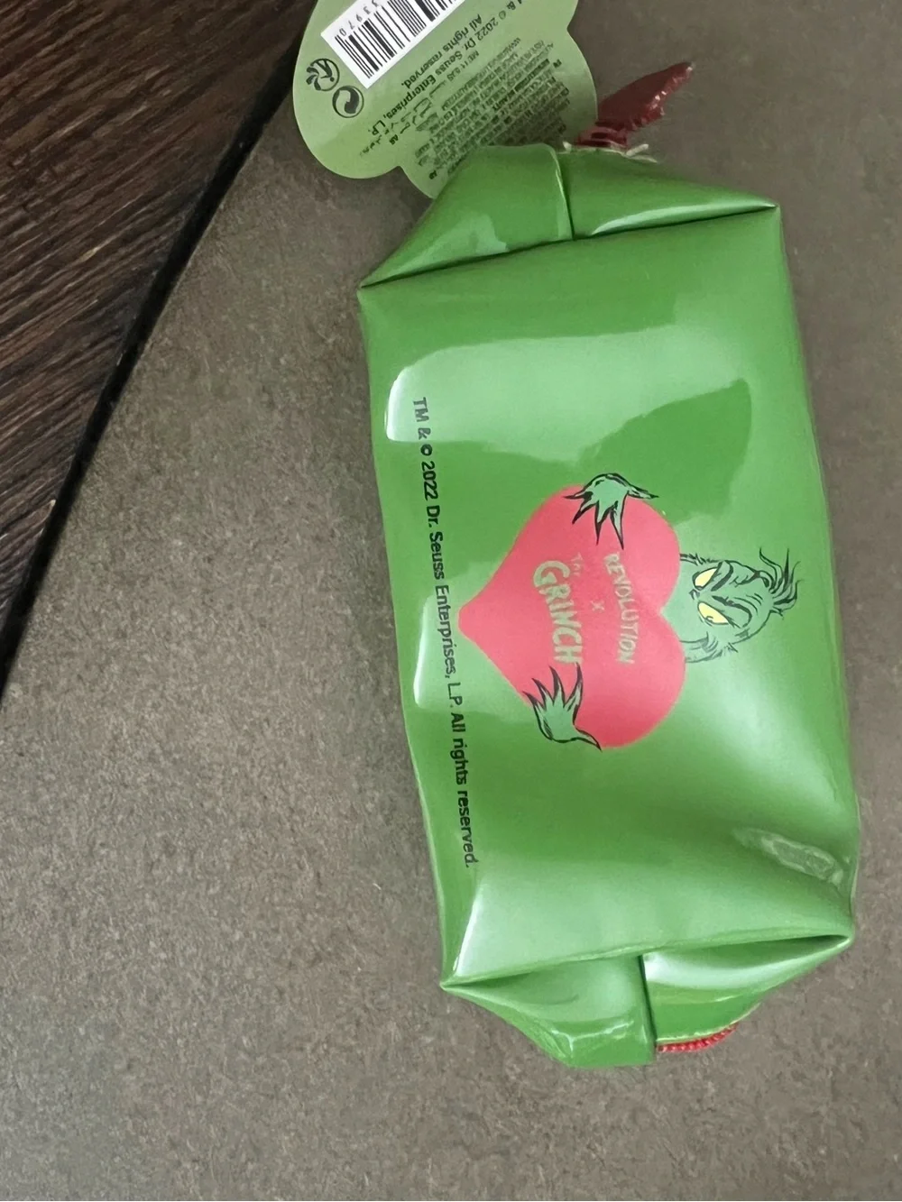 Makeup Revolution x The Grinch Mini Cosmetic Bag